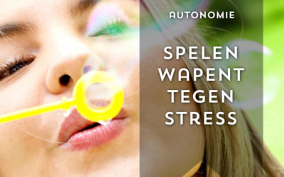 Spelen wapent tegen stress